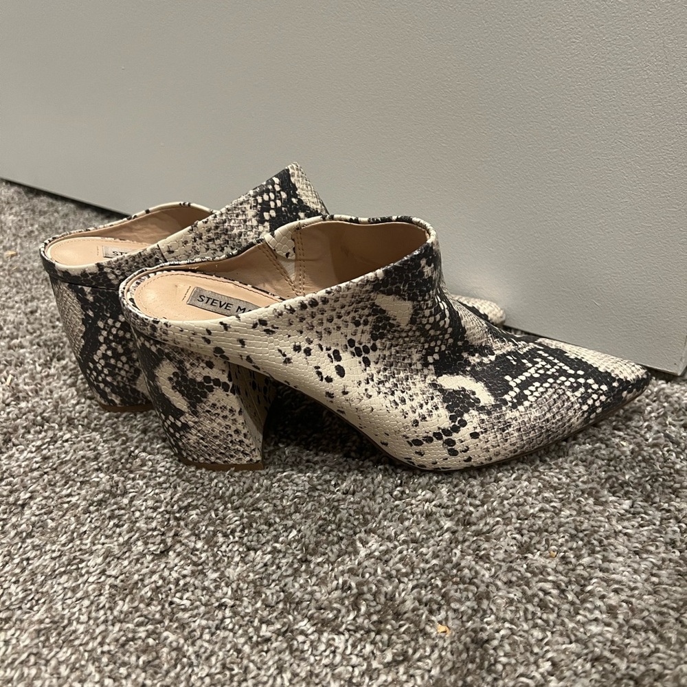 Steve Madden Snakeskin Heels